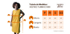 VESTIDO TUBINHO MIDI - BAHIA DO TARCIO - loja online