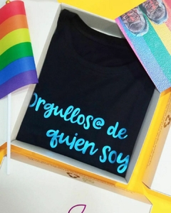 Camiseta Orgullos@ Azul/Negra