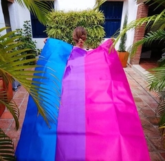 Bandera Bisexual en internet