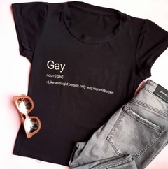 Camiseta Gay Definition Imperfecta