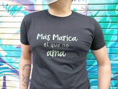 Camisa Más Marica Verde/Negra en internet