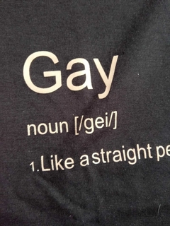 Camiseta Gay Definition Imperfecta en internet