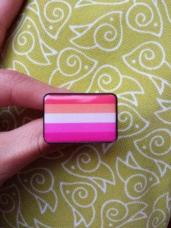 Pin Bandera Lésbica