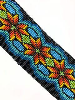 Pulseira de Miçangas Huichol G [ 129 ] Flor - comprar online