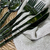 Set de 6 cuchillos acero inoxidable Linea Bambu Elegante negro - tienda online