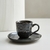 Set taza y plato café 120ml Linea Organica Plain Galaxia