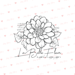 Lady Stamp J328 - La Belle Fleur - comprar online