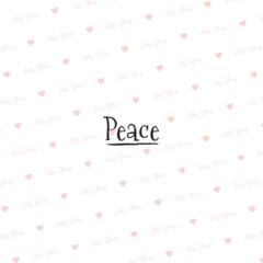 Lady Stamp P058 - Peace