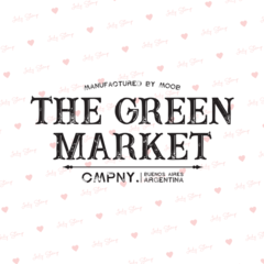 Lady Stamp C068 - The Green Market
