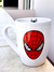 Taza super heroe SPIDERMAN FACE WHITE