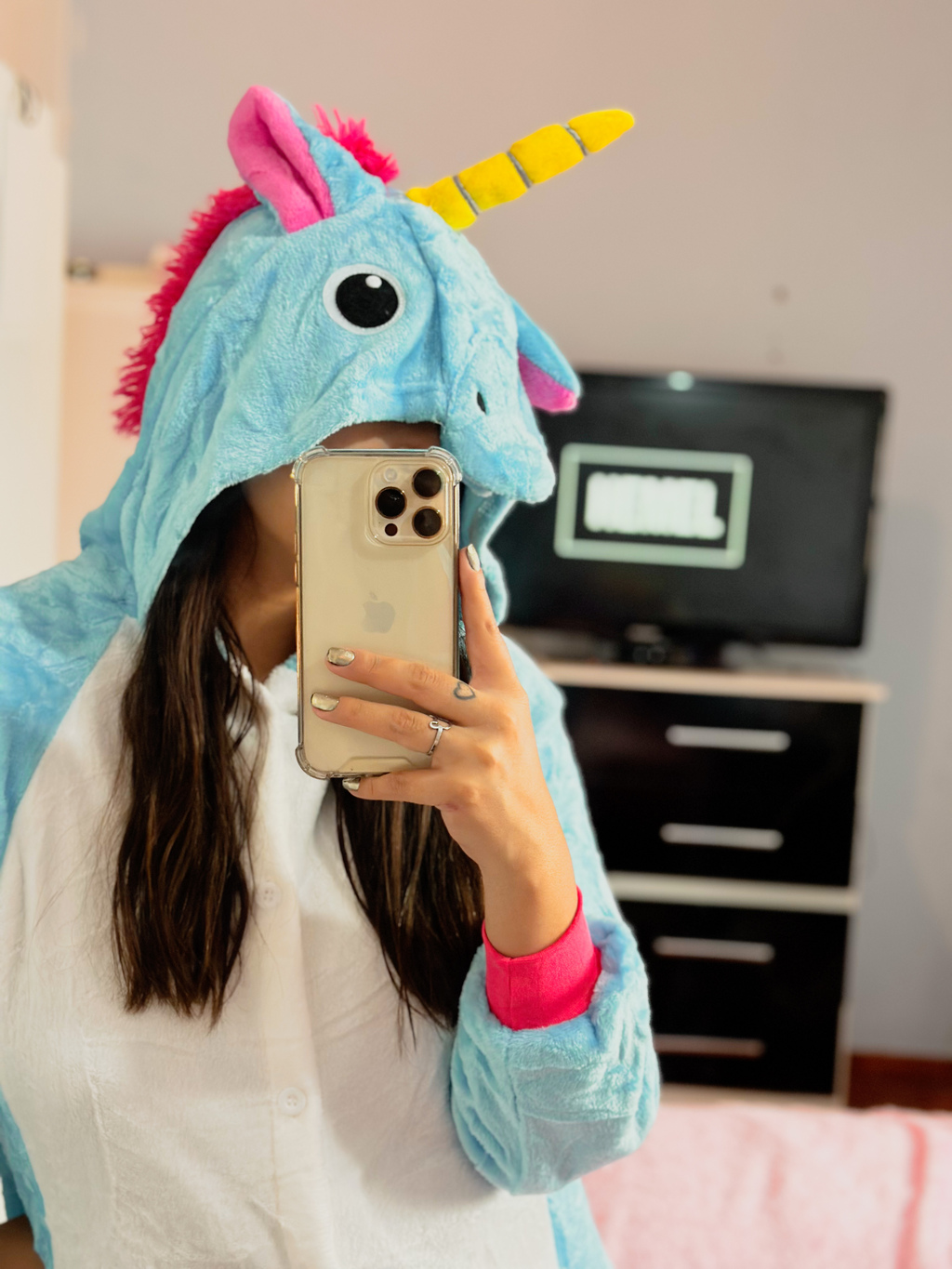 Pijama unicornio celeste hotsell