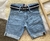 Bermuda Jeans Clara 1 ao 8 Megan Kids