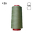 Hilo para coser Xik 120 #0026 Verde Musgo