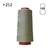 Hilo para coser Xik 120 #0252 Gris