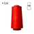 Hilo para coser Xik 120 #0334 Rojo