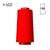Hilo para coser Xik 120 #0500 Rojo