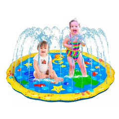 Alfombra De Agua Pulverizada Niños Bebes Inflable