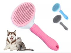 Cardina Cepillo Saca Pelo Mascota Perros Gatos Desenreda Nudos Masajeador Limpieza Eficiente - El Gran Bazar - Moderniza tu Hogar