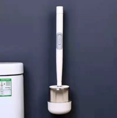 Cepillo Silicona Limpieza Inodoro Dispensador Recargable en internet