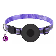 Collar Perros Pequeños Reflectante Con Porta Airtag Localiza - tienda online