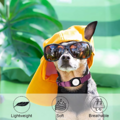 Collar Perros Pequeños Reflectante Con Porta Airtag Localiza - comprar online