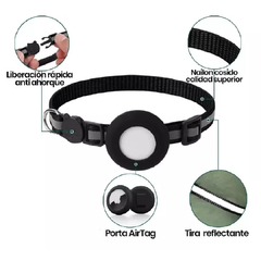 Collar Perros Pequeños Reflectante Con Porta Airtag Localiza en internet