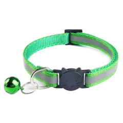 Collar Reflectivo Para Gatos Perros Pequeños + Cascabel - El Gran Bazar - Moderniza tu Hogar