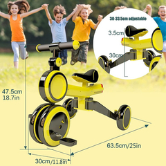 Triciclo Scooter 6 En 1 Musica Humo Vapor Luces - tienda online
