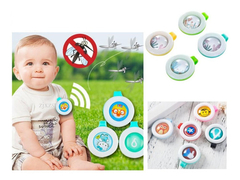 Set X5 Boton Anti Mosquitos Para Bebes Aceite De Citronela - comprar online