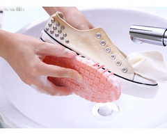Cepillo Silicona Flexible Para Limpieza Hogar Baño Zapatos en internet
