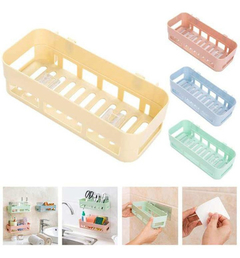 Organizador Canasto Estante De Cocina Adhesivo Colgante 25cm