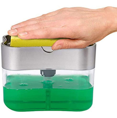 Imagen de Dispenser Para Detergente Esponja 2 En 1 Cocina