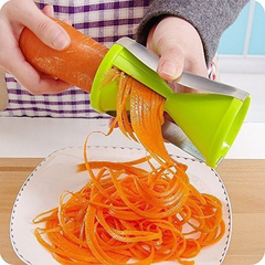 Cortador Verduras Manual Fideos Vegetarianos Spiralizer - comprar online