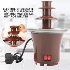 Cascada Fuente De Chocolate Queso 3 Pisos Fondue Electrica - comprar online