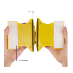 Limpiador De Vidrios Magnetico Secador para Ventanas Con Agarre en internet