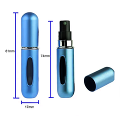 Mini Perfumero Portatil Recargable 5ml Atomizador Colores en internet