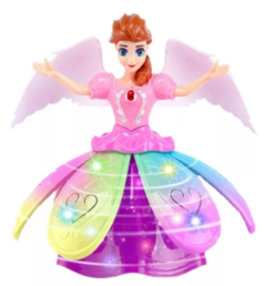 Muñeca Princesa Interactiva Baila Luces Sonidos Giratoria - tienda online