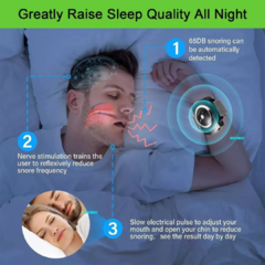 Imagen de Pulsera Para Dormir Anti Ronquidos Inteligente Mejora Sueño