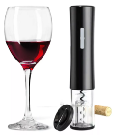 Saca Corchos Electrico Destapador De Botella De Vino A Pilas - comprar online