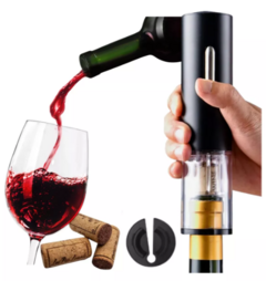 Saca Corchos Electrico Destapador De Botella De Vino A Pilas