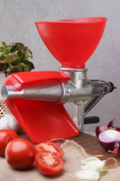 Trituradora Manual De Tomate Separa Pulpa Cascara Semilla - comprar online