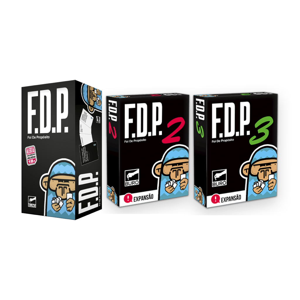 Jogo De Cartas Fdp Expansão Foi