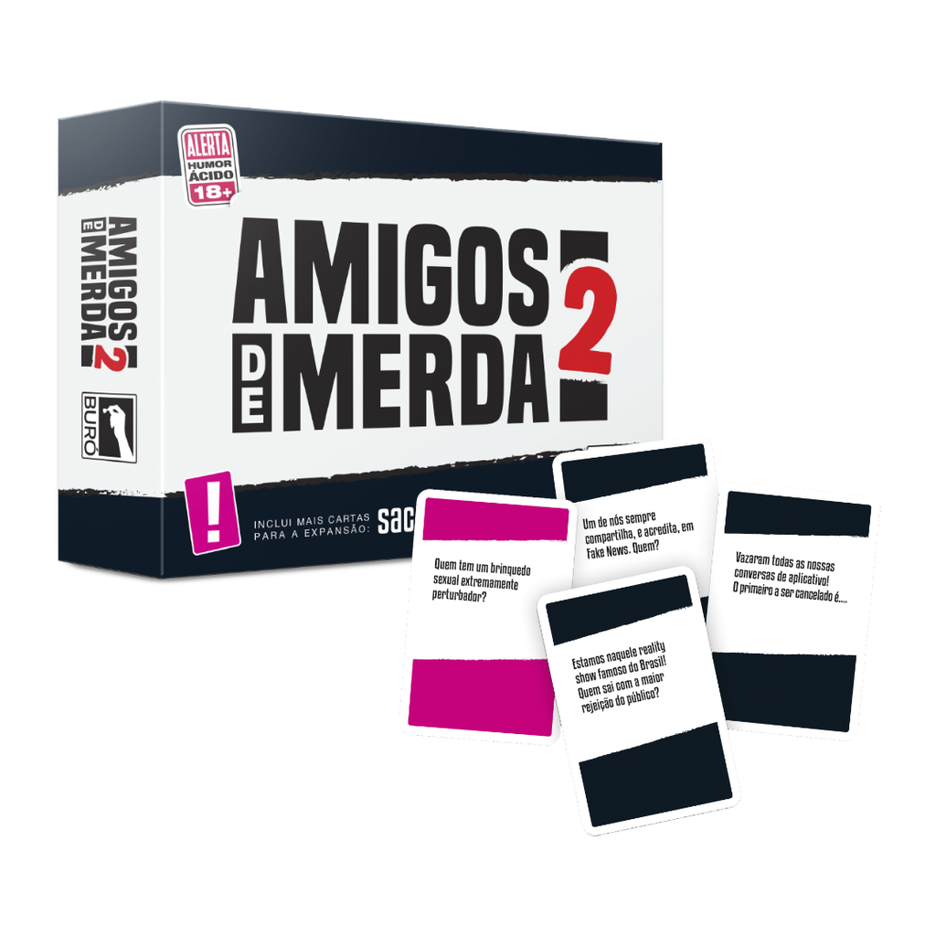 Amigos de Merda 2 - Jogo de Cartas