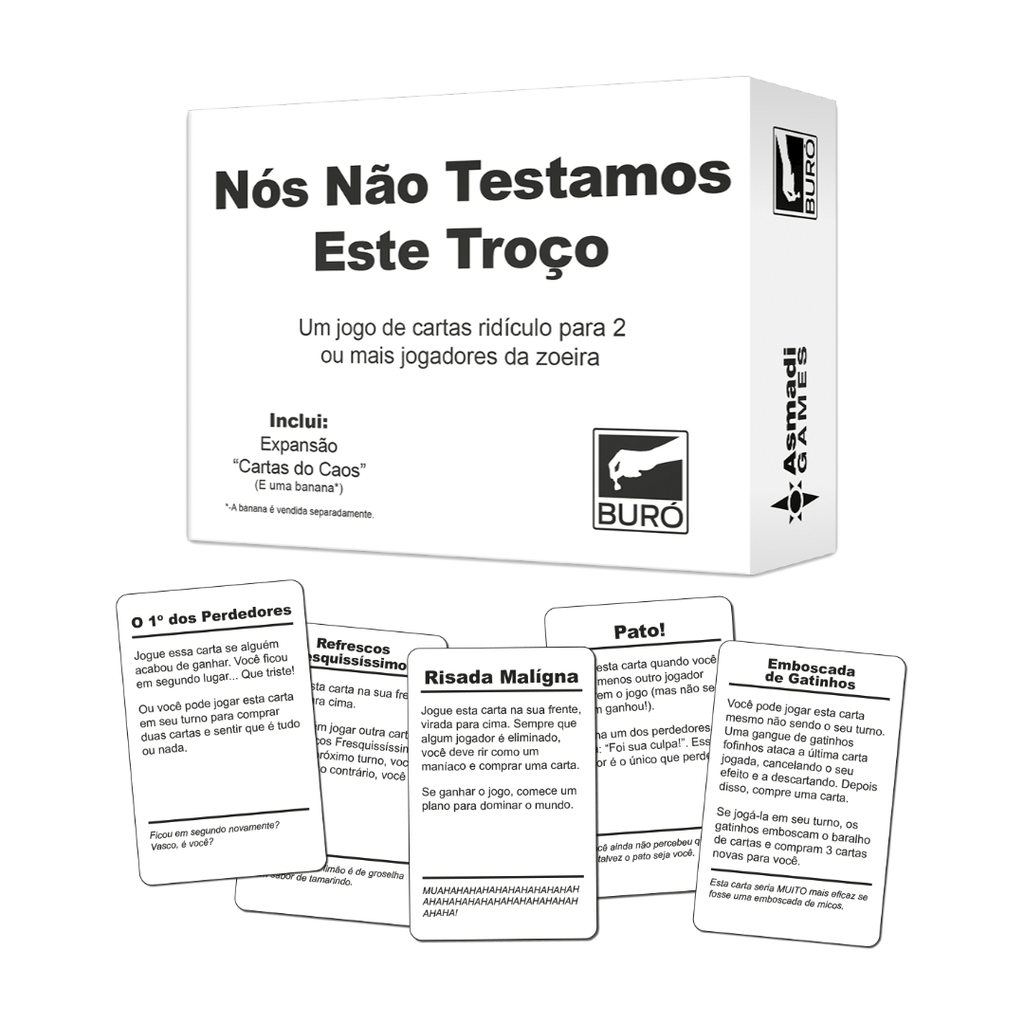 Nós não testamos este Troço board game