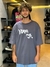 Camiseta Approve Over Halftones Cinza na internet