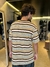 Camiseta Blunt Striped Listrado Marrom - VIVA VIVAZZ