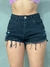 Shorts Jeans Black Desfiado - loja online