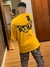 Camiseta Oversized VNTG Approve Smile Tape Logo Amarela - loja online