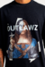 Camiseta Outlawz Over The Biggest Preta na internet