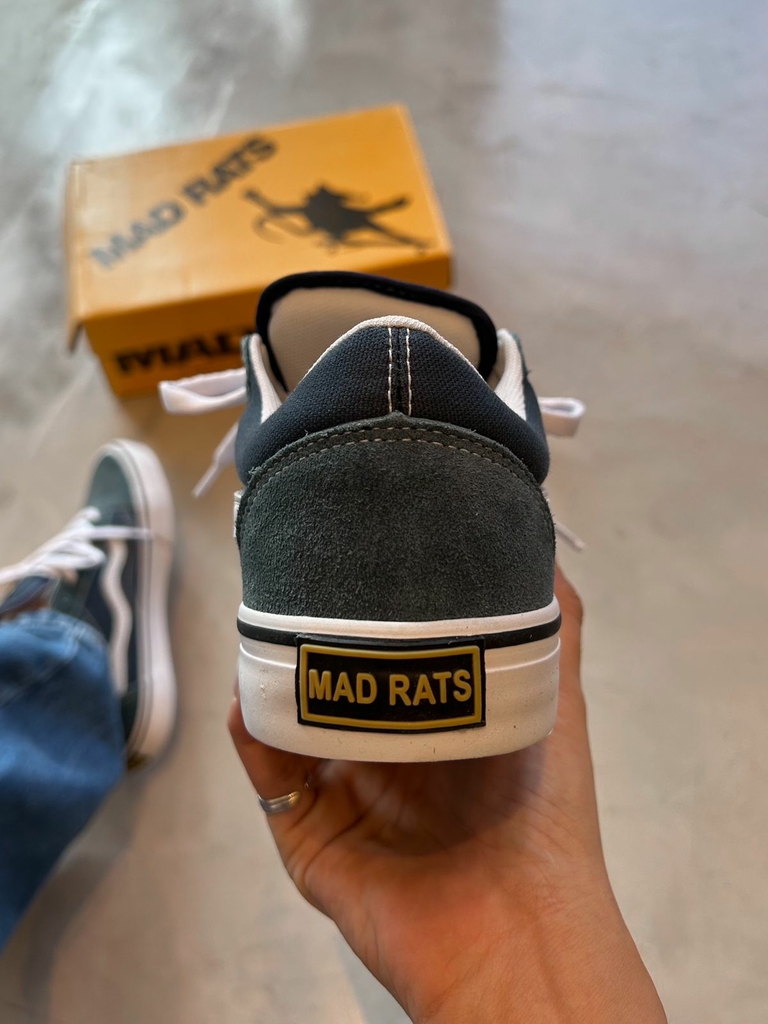 Tênis Mad Rats azul petróleo - LOKAL SKATE SHOP